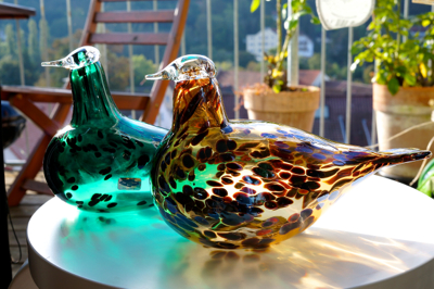 PEKKASIINI イッタラバード Birds by Toikka OIVA TOIKKA Bird Pekkasiini Brown