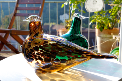 PEKKASIINI イッタラバード Birds by Toikka OIVA TOIKKA Bird Pekkasiini Brown