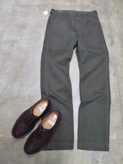 この秋冬に◎　SIMPLE 且つヒネリあるWORK TROUSERS！★！　By Kato_d0152280_21593569.jpg