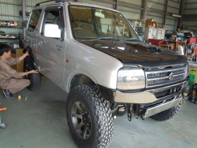 Jb23ジムニー オーバーフェンダー秘話 豊田市の車屋さん ワイルドグース日記 Jb23ジムニー オーバーフェンダー秘話 豊田市の車屋さん ワイルドグース日記