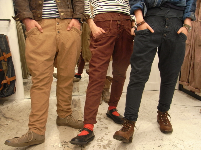 後染薄キャンバス サルエルヌーベルパンツ : SAPPORO STAFF BLOG 後染薄キャンバス サルエルヌーベルパンツ : SAPPORO STAFF BLOG