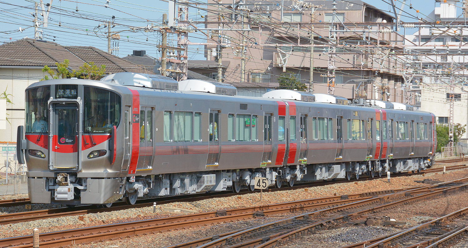 4K / JR WEST Gakken Toshi Line Series 321. 207 high speed