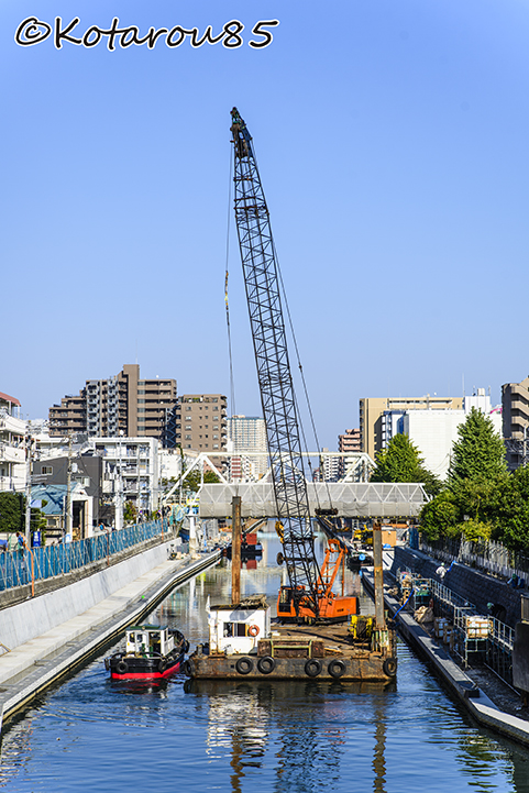 マリコン工事 Tokyo Camera Walking マリコン工事 Tokyo Camera Walking