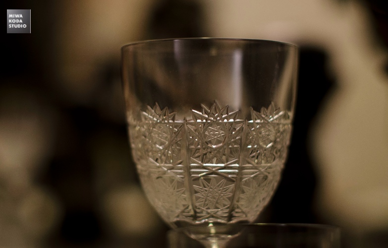 September 6, 2014 ジェントルマンのテーブル:ボヘミアングラス Gentlemen Table: Bohemian glass_a0307186_7365117.jpg