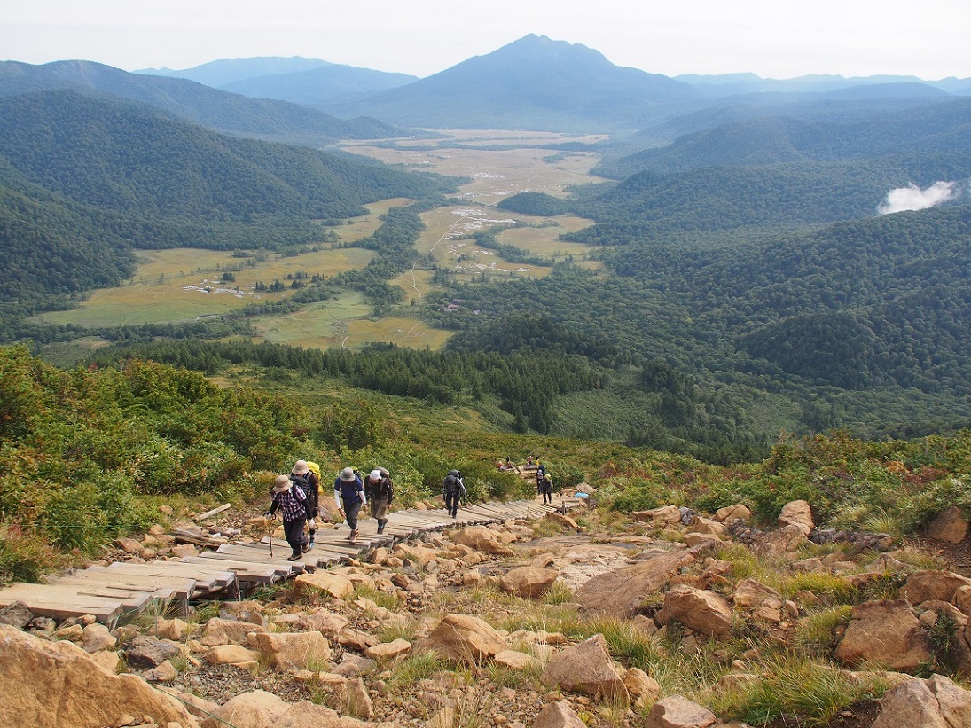 尾瀬笠ヶ岳 ＆ 至仏山 ( 2014.9.14~15 ) ②_b0335256_22030237.jpg