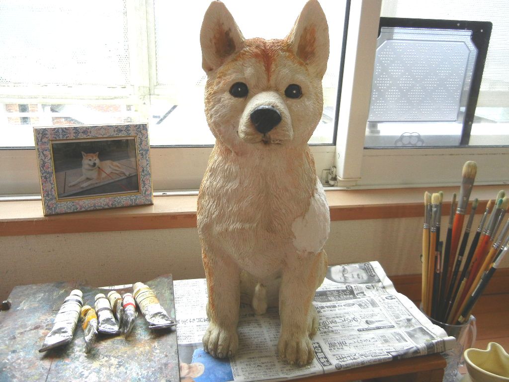 ’14,10,1(水)展覧会準備と心ちゃん劇場!_f0060461_11243695.jpg
