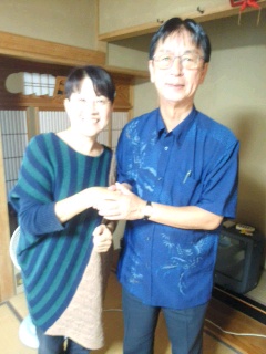 山下駅前からスタート＊＾－＾＊今日も山田兼三さん（元南光町長）とご一緒に☆☆☆_f0061067_18534112.jpg