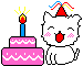 ☆ ささやかな誕生日～(*ﾟ▽ﾟ*) ☆_b0242873_08023366.gif