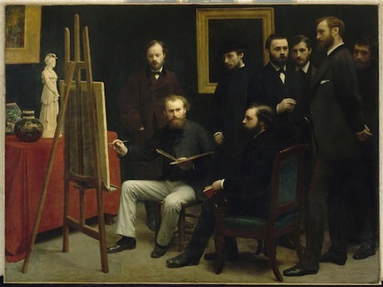 エドゥアール・マネがパリで生まれた1832年から亡くなった1883年