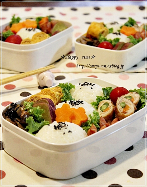 まんまるおむすび弁当とバケット♪_f0348032_19205546.jpg