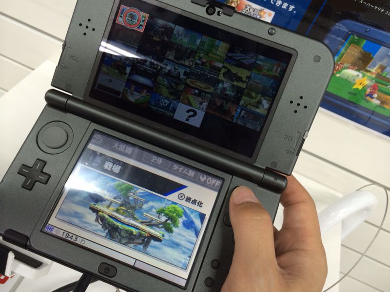 New3ds New Nintendo3ds デモ機 Hamaribros X