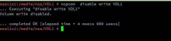 Novell OES でファイルサーバーのボリューム全体を読み取り専用にする方法_a0056607_12142215.jpg