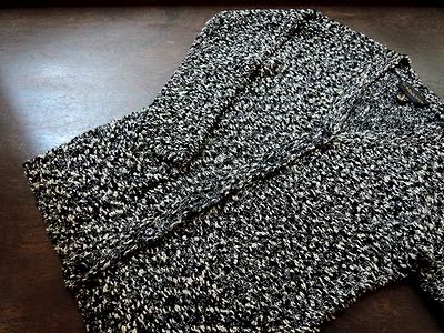 Long Knit Cardigan, Wool Shirt Dress, Black Color Coat ♪_c0220830_2274845.jpg
