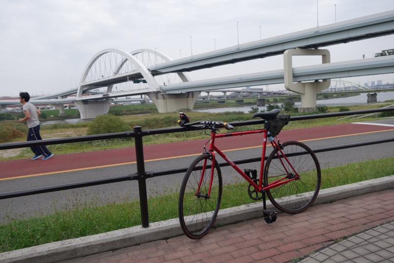 ピストバイクで100kmチャレンジ!【fixed bike チネリ ピストバイクで100kmチャレンジ!【fixed bike チネリ