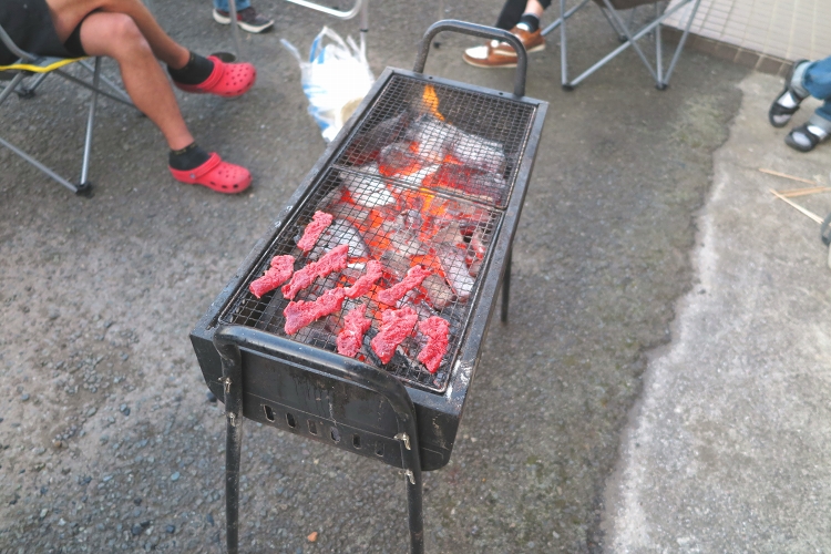 超久しぶりにBBQ_b0123359_21535042.jpg