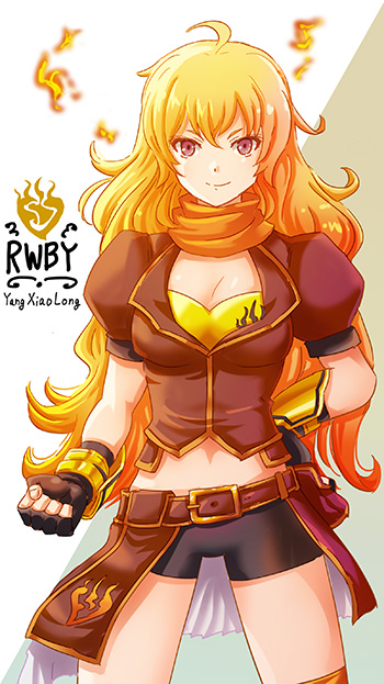 Rwby ヤン シャオロンイラスト モアイ表ブログ