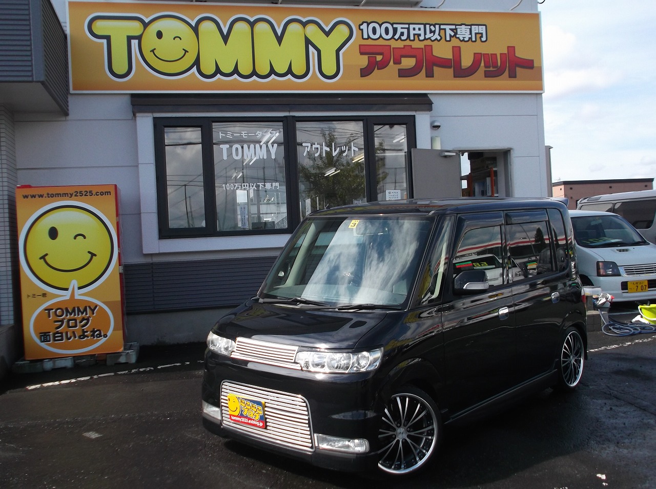 10/5(日)Y様,タントご成約!!アベブロTOMMYアウトレット★タント ラパン ヴォクシー★_b0127002_17342524.jpg