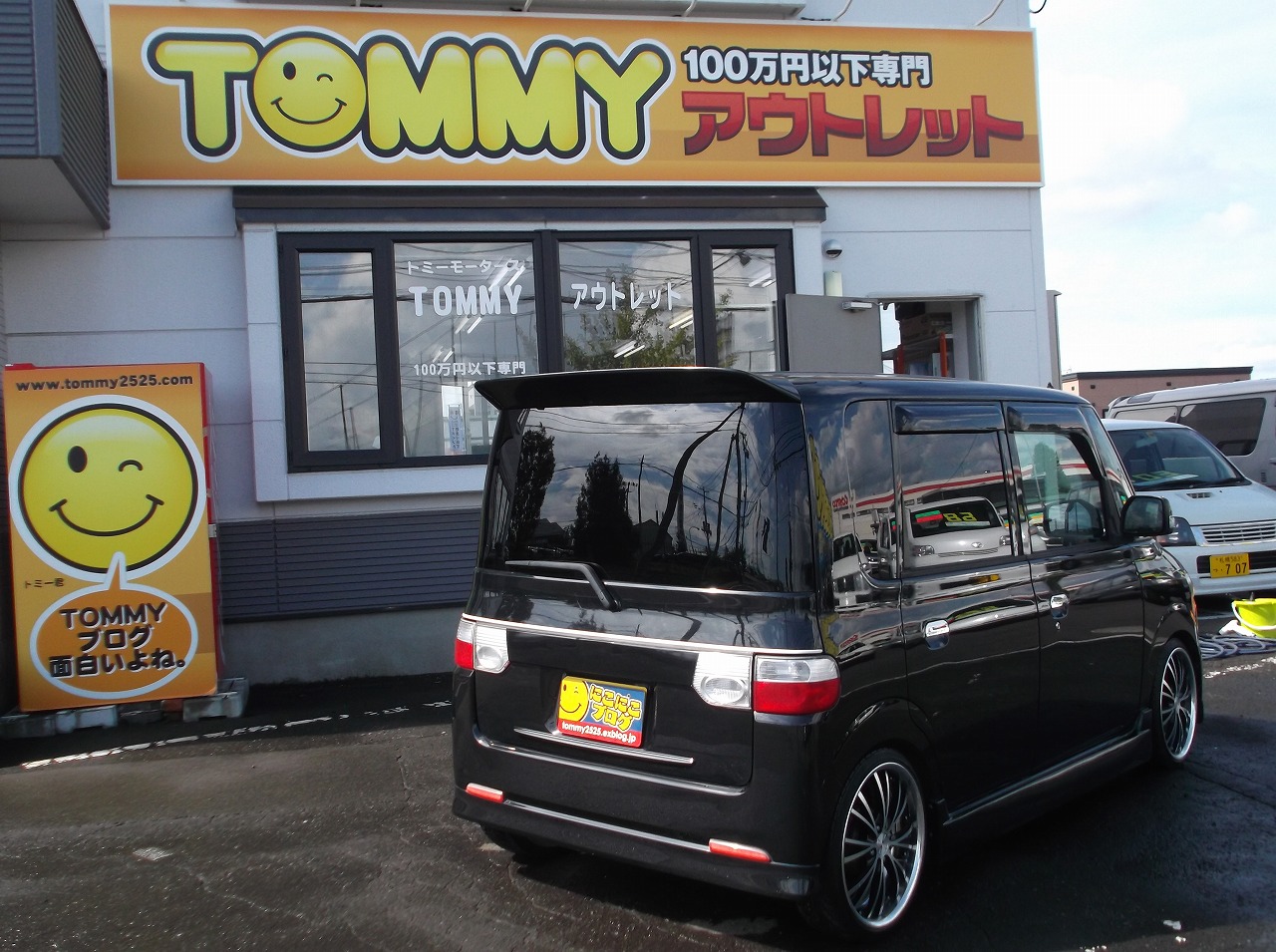 10/5(日)Y様,タントご成約!!アベブロTOMMYアウトレット★タント ラパン ヴォクシー★_b0127002_17343416.jpg