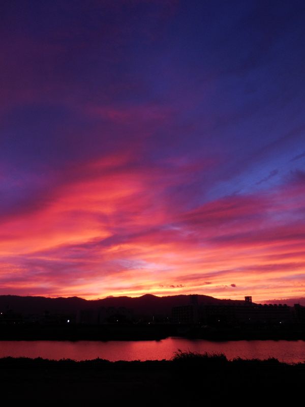 嵐の前の夕焼け_f0032011_17304890.jpg