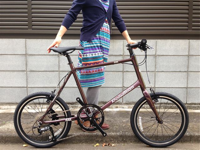 2015モデル『KHODAA BLOOM Rail 20』コーダブルーム おしゃれ 自転車 ミニベロ 女子 クロスバイク :  サイクルショップ『リピト・イシュタール』 スタッフのあれこれそれ