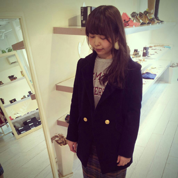 fleur別注♡original coat SNAP!!　bykayo_f0053343_134129.jpg