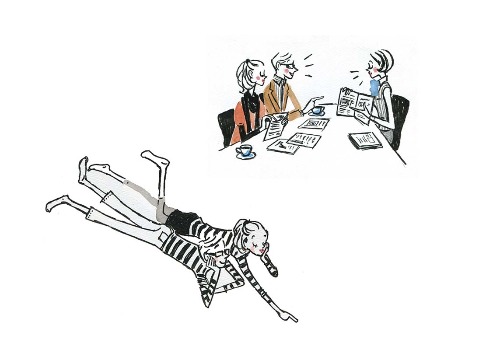 2014.10/5 ゼクシィー イラスト掲載_e0213444_22342424.jpg