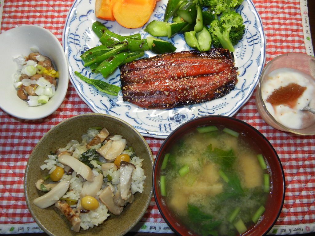 ’14,10,5(日)キョンのスクープと松茸ご飯!_f0060461_10263193.jpg