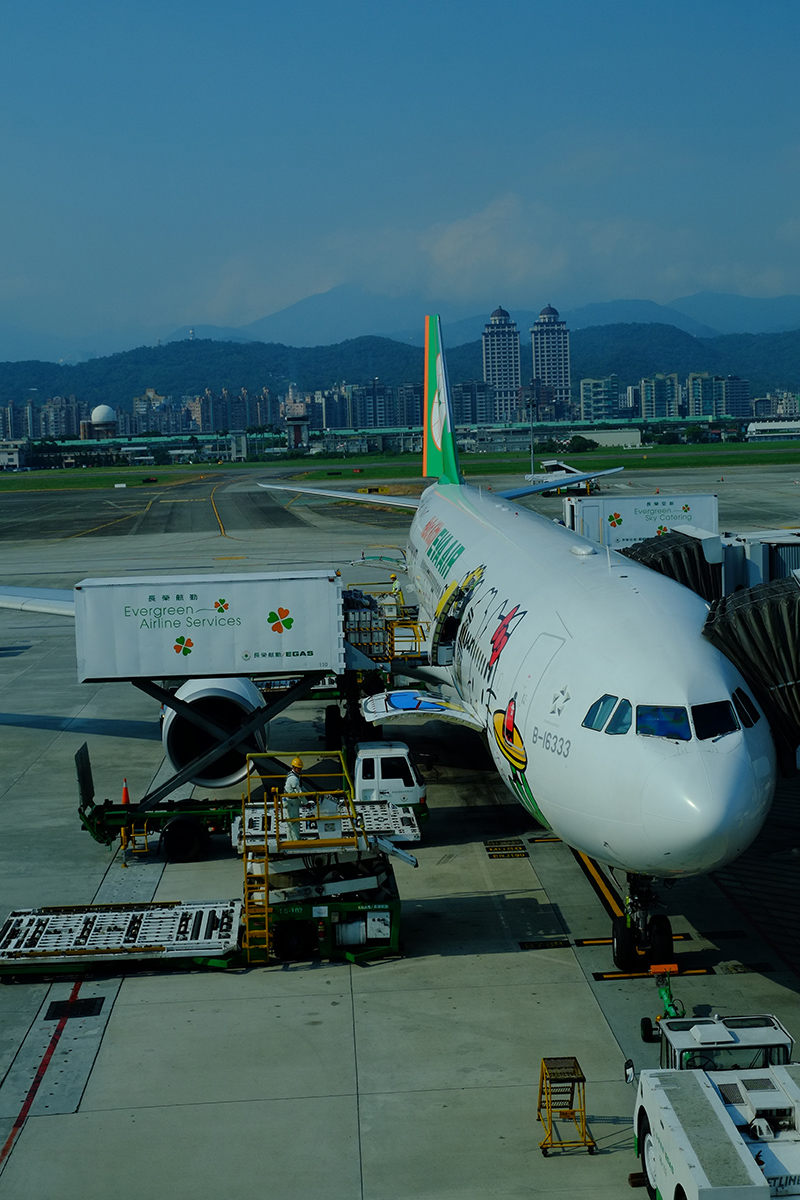 BR191　エバー航空(長榮航空)のキティジェットに乗ってみた　りたーん_a0112888_13385827.jpg