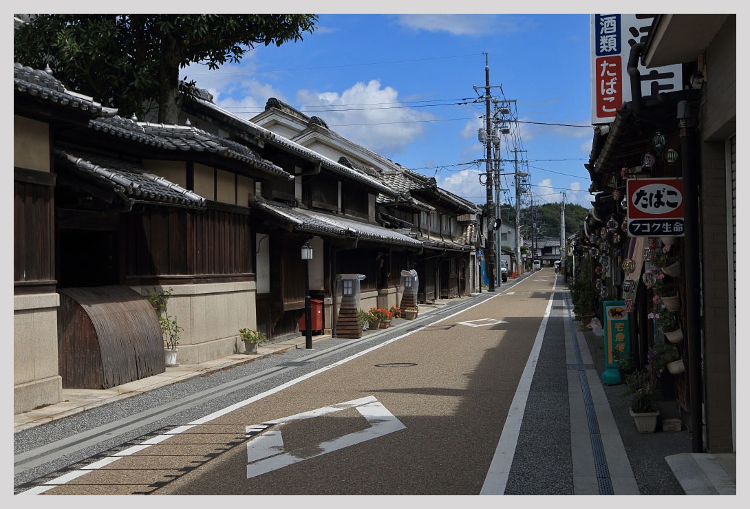 岡山・津山城東の町並み_c0129599_1275069.jpg