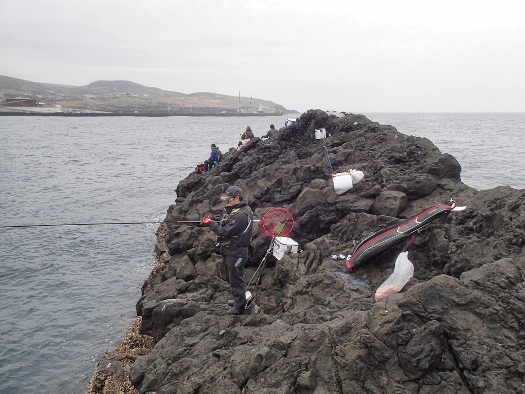 凍てつく海 三宅島 第３の釣り