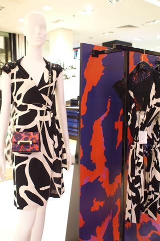 Galeries LafayetteのVIP RoomとDiane von Furstenberg_d0063314_14393742.jpg