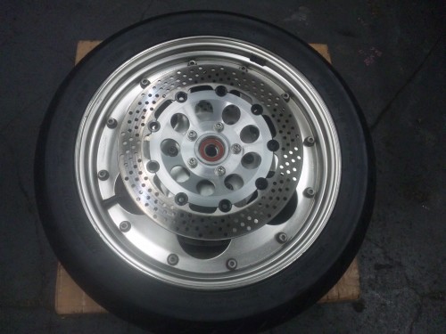 ホイール交換・・・GSX400F改 その5 : moriyamaengineeringブログ