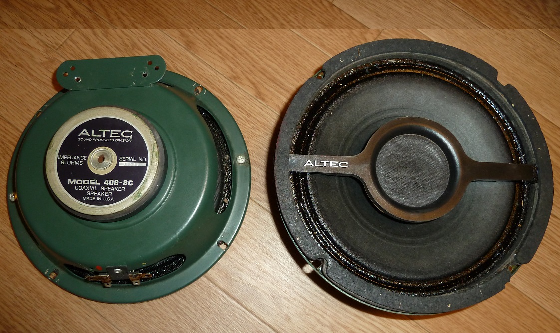 Altec 409-8C : 骨董八吋話者 ~vintage 8inch speakers~ Altec 409-8C : 骨董八吋話者 ~vintage 8inch speakers~