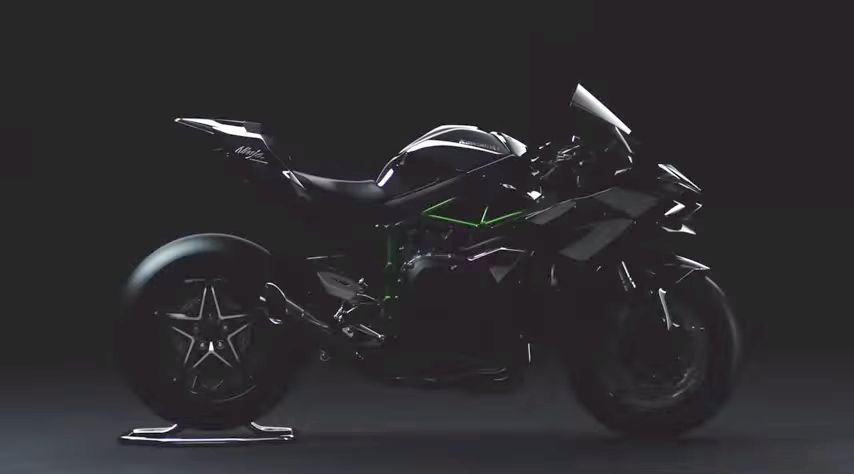 Kawasaki Ninja H2 のﾁﾗ見せ_f0004270_18533724.jpg