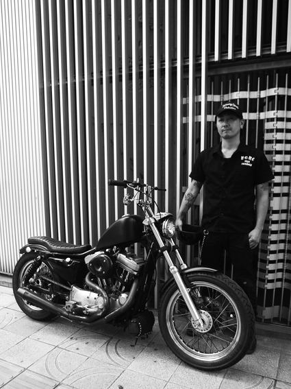 キヨカワ 圭 ＆ Harley-Davidson XLH（2014 0906）_f0203027_1404584.jpg