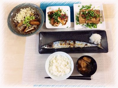 さんま定食⭐️_c0151965_284257.jpg