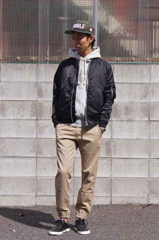 S/DOUBLE - Military × Street Look!!_f0020773_20313069.jpg