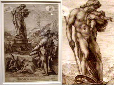 ネパールの画家が描いた神話的な絵画（制作年は1989年以前！） Artist：Tsukioka Yoshitoshi 月岡芳年 (Japanese, 1839–1892