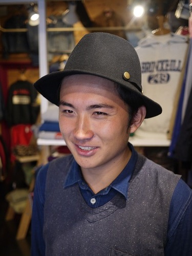 『FICOUTURE/フィクチュール』travel felt hat　フェルトハット_a0119505_13272051.jpg