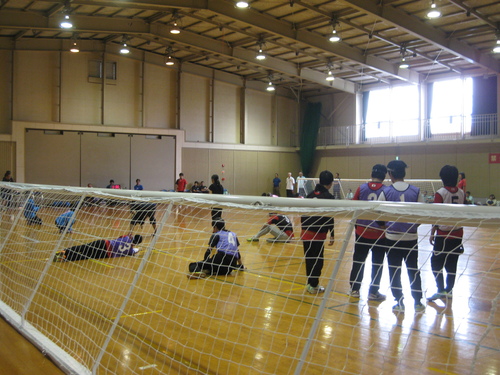 ゴールボール日本代表合宿が河辺市民センターで 青梅スポーツ