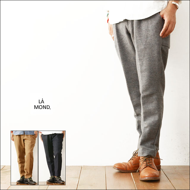 LA MOND [ラモンド] WOOL TROUSER [143-505001] ウールトラウザーパンツ／MEN\'S_f0051306_22551130.jpg