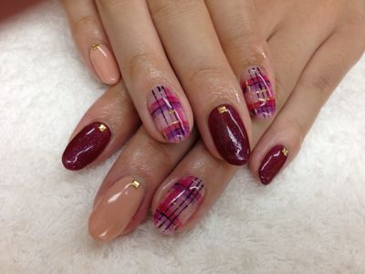 秋nail☆★_e0252475_1137717.jpg