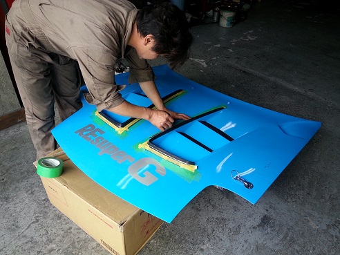 ブレーキ エアーダクト 関連作業!_b0138552_20544660.jpg