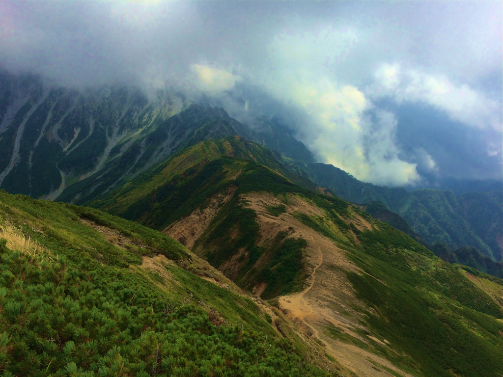 上高地ー立山室堂ファストパッキング 2014/09/17-18_b0220886_1712186.jpg