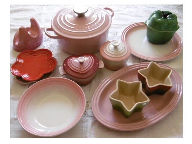 ココット・ダムール ル・クルーゼ＊＊美品 サテンピンク 希少激レア