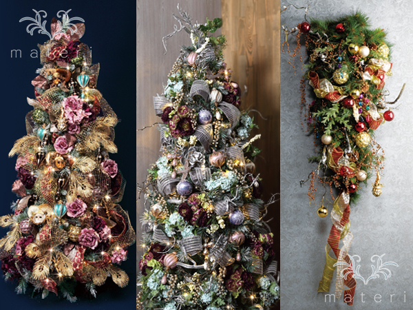 クリスマスツリーリボンのおしゃれな飾り方 Materi Style