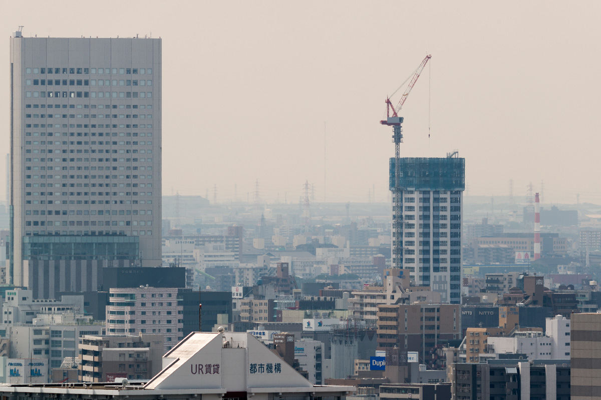 高層ビル建設現場観察_a0177616_12091665.jpg