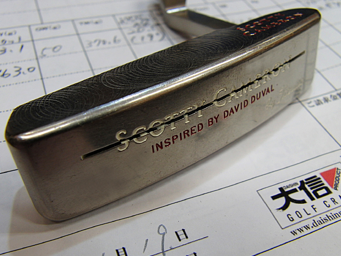 スコッティキャメロン DAVID DUVAL パター 33inch（スコッティ