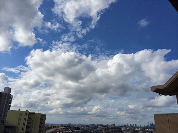 今日の空　２０１４年８月３１日（日）_e0036563_1050033.jpg