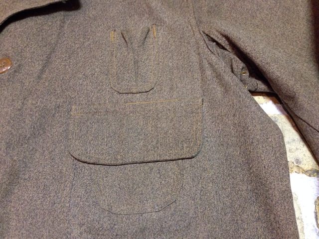 神戸店10/15(水)オマハ ヴィンテージ入荷!#4! 30\'s DryBack Salt&Peppar(Covert) Hunting JKT!!!(T.W.)_c0078587_20122028.jpg